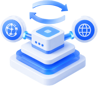 IPv4/IPv6协议转换网关业务接入示意图